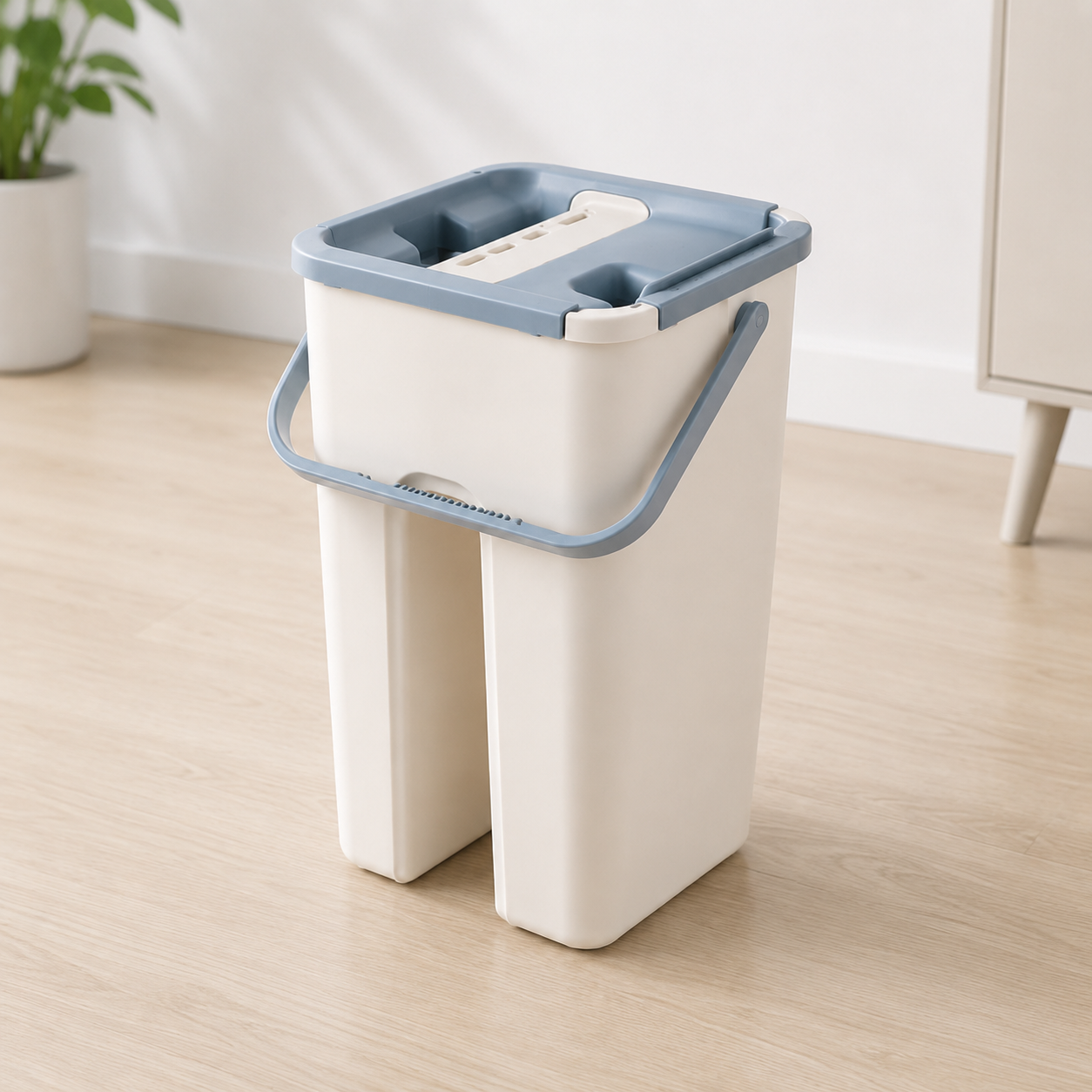 Mopa con cubo escurridor Krenelo™